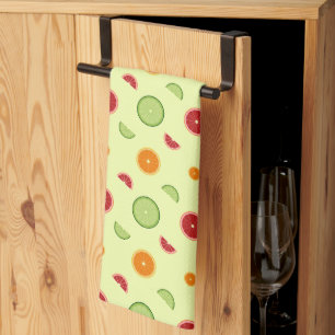 Linge De Cuisine Motif sans couture de tranche d'orange