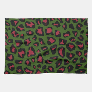 Linge De Cuisine Motif sans voile Leopard