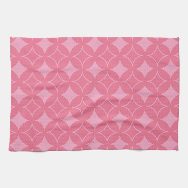 Linge De Cuisine Motif shippo rose (Horizontal)