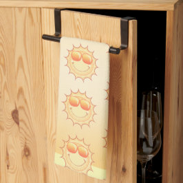 Linge De Cuisine Motif solaire brillant