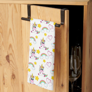 Linge De Cuisine Motif Unicorn