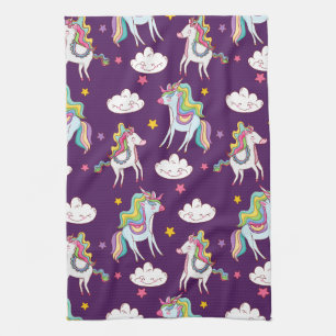 Linge De Cuisine Motif Unicorn Funny Magic Horse