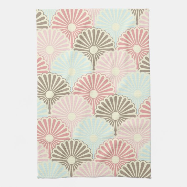 Linge De Cuisine Motif vintage japonais (Vertical)