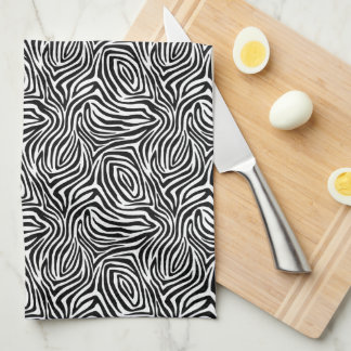 Linge De Cuisine Motif Zebra Stripes