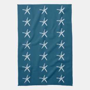 Linge De Cuisine Motifs d'écrevisse blanche Couleur personnalisée