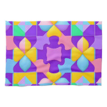 Motifs géométriques Abstraits colorés
