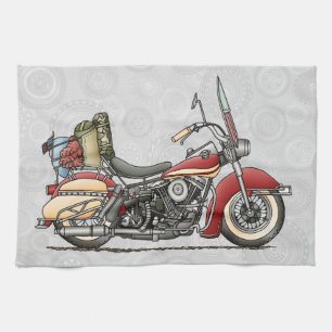 Linge De Cuisine Moto mignonne