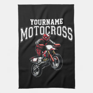 Linge De Cuisine Motocross personnalisé pilote de moto de cross 