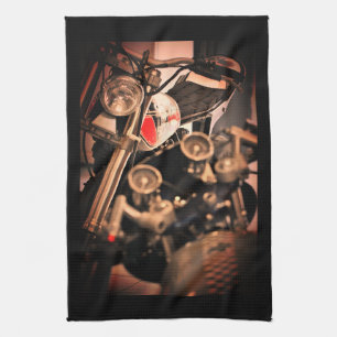 Linge De Cuisine Motorcycle Motorbike Biker
