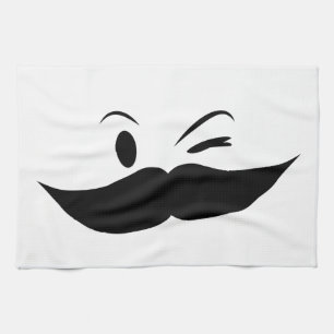 Linge De Cuisine Moustache Kinky