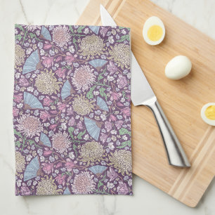 Linge De Cuisine Mum Chrysanthème Fête des Mères Jardin de Printemp