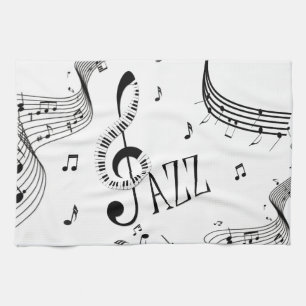 Linge De Cuisine Musique de jazz Cool