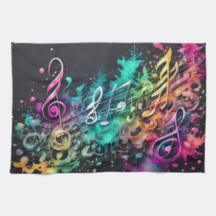 Linge De Cuisine musique graffiti