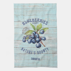 Linge De Cuisine Myrtille Vintage – Fruit Botanique