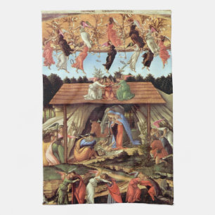 Linge De Cuisine Naissance du Christ, Nativité mystique de Botticel