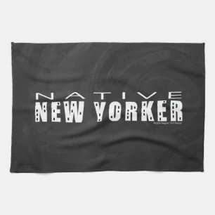Linge De Cuisine Natif New Yorkais noir