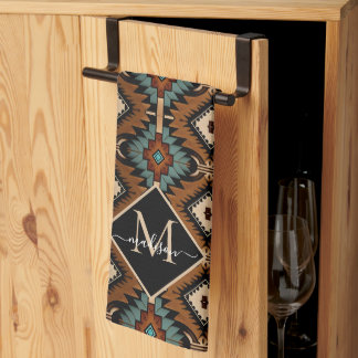 Linge De Cuisine Native American Pattern Indian Culture Boho Style