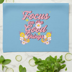 Linge De Cuisine Nature Soul Slogan   Focus sur les bonnes choses