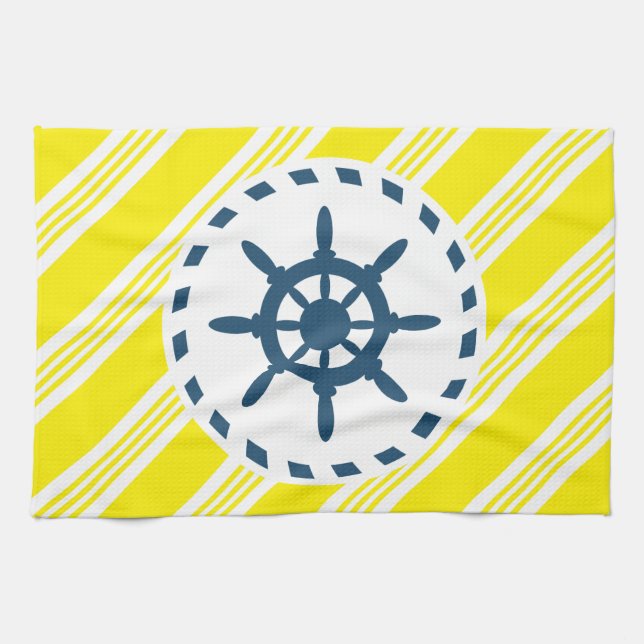 Linge De Cuisine Nautical design (Horizontal)