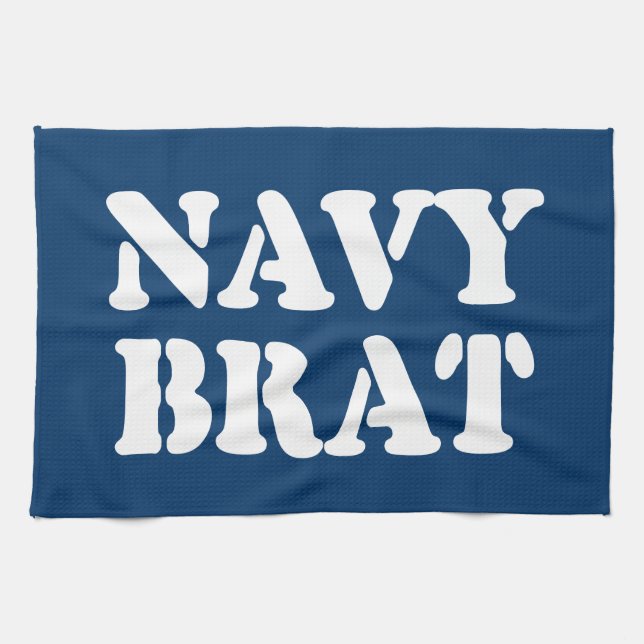 LINGE DE CUISINE NAVY BRAT (Horizontal)