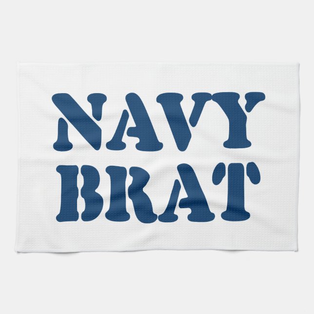LINGE DE CUISINE NAVY BRAT (Horizontal)