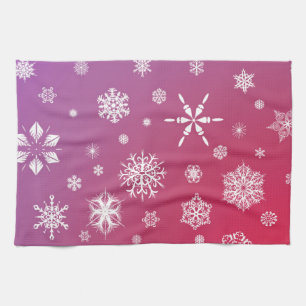 Linge De Cuisine Neige tombante