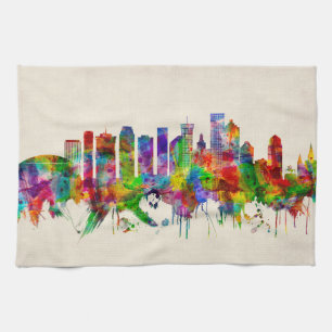 Linge De Cuisine New Orleans Louisiana Skyline