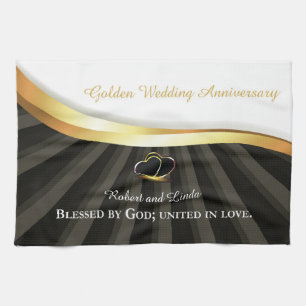Linge De Cuisine Noces d'or religieuses 50 ans de mariage