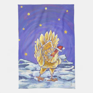 Linge De Cuisine Noël au poulet