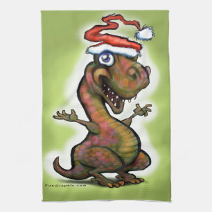 Linge De Cuisine Noël bébé T-Rex