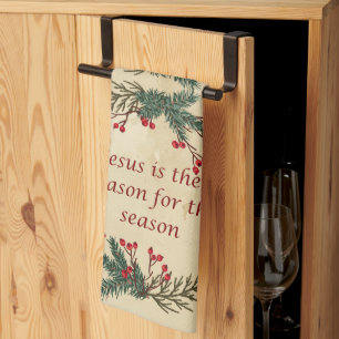 Linge De Cuisine Noël Jésus Raison de la saison
