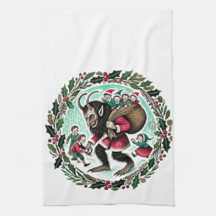 Linge De Cuisine Noël Krampus