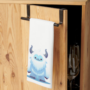 Linge De Cuisine Noël mignon/yeti d'hiver