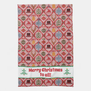 Linge De Cuisine Noël moche