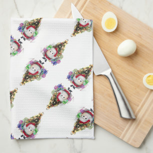 Linge De Cuisine Noël Œuf de Père Noël