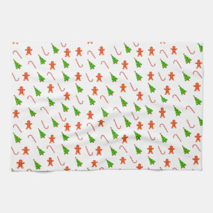 Linge De Cuisine Noël Pain d'épices Homme Sucre de canne Arbre