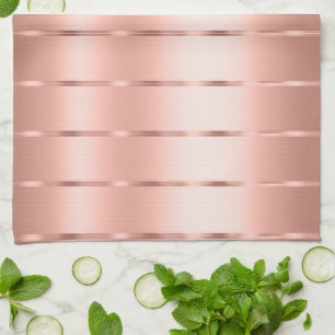 Linge De Cuisine Nœud de ruban rose gold pour Baby Shower