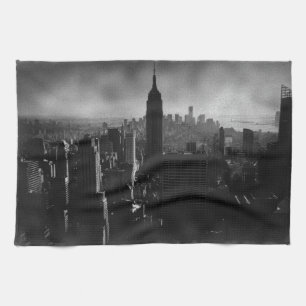 Linge De Cuisine Noir et blanc New York City