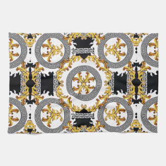 Linge De Cuisine Noir or