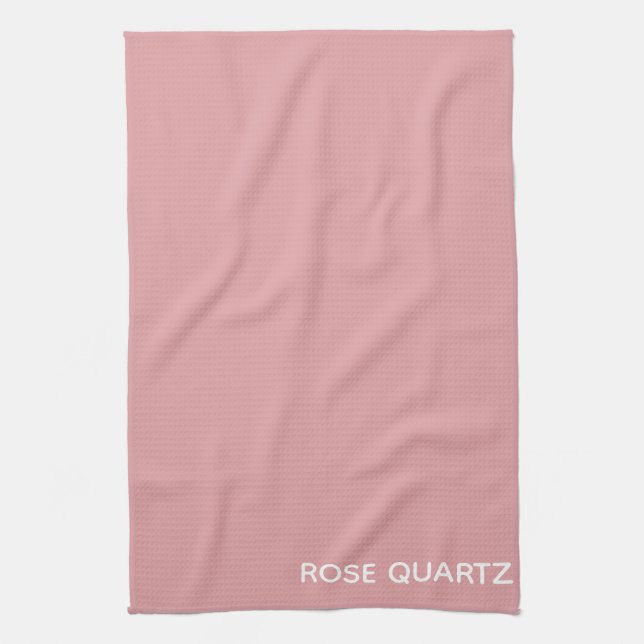 Linge De Cuisine Nom de couleur rose quartz rose (Vertical)