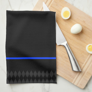 Linge De Cuisine Nom personnalisé de la femme de police à la lign