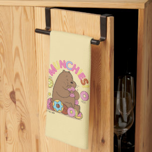 Linge De Cuisine Nous Ours Nus - Grizz Donut Munchies!