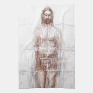 Linge De Cuisine Nouveau linceul de Turin (réalisme contemporain