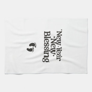 Linge De Cuisine Nouvel An Bénédiction Nouvel An Mère Enceinte