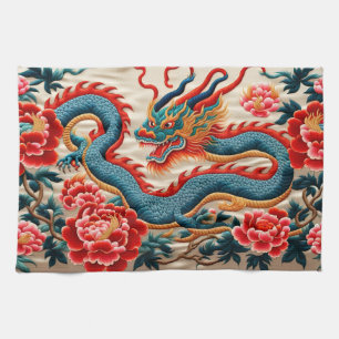 Linge De Cuisine Nouvel An chinois du Dragon 2024 "Broderie"