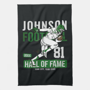 Linge De Cuisine Numéro d'équipe de joueur de football personnalisé