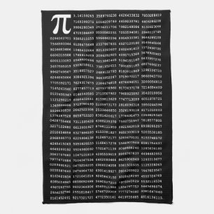 Linge De Cuisine Numéro Pi 1000 Premiers Chiffres   Symbole mathéma