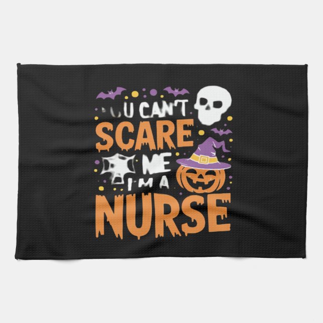 Linge De Cuisine Nurse Halloween Witch Funny Nursing Essential T-Sh (Horizontal)