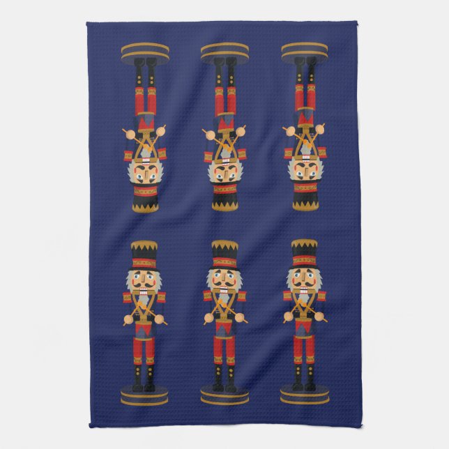 Linge De Cuisine NutcrackerDrummers (Vertical)