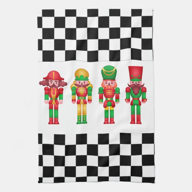 Linge De Cuisine Nutcrackers (Vertical)